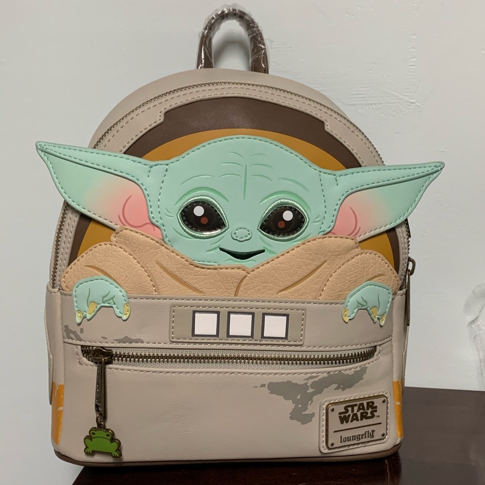 LOUNGEFLY STAR WARS The Child MINI BACKPACK+ SET! - Picture 5 of 15